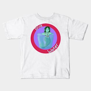 Drink Water Kids T-Shirt